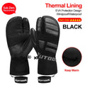 Schwarze 3 Finger