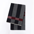 Schwarz/Grau/Rot dicker Streifen