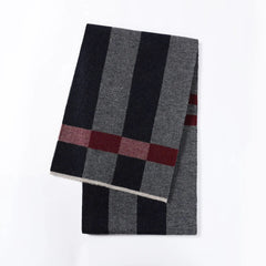Schwarz/Grau/Rot dicker Streifen