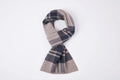 Beige/Grau gestreift