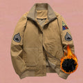 Khaki gefüttert