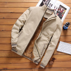 Khaki gefüttert