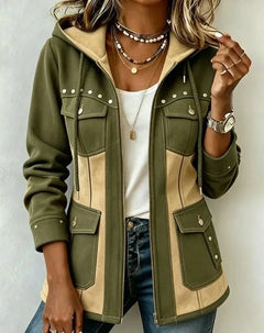 Oliv/Beige