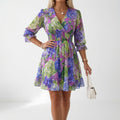 Florales Lila