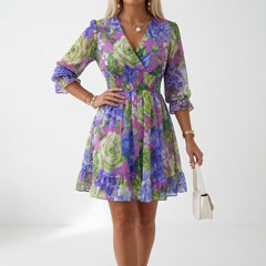 Florales Lila